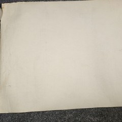 Vintage House Blueprint 33×17 1964 Mid Century Modern Drawing Art Glen Ellyn IL