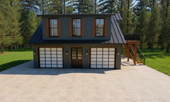 848 Sqft ADU (in-law suite) 2 car Shop/Garage with a 1Bed/1.5Bath APT. above