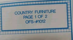 Better Homes and Gardens Wood Plans Comfy Country Trio OFS #1012 Unused Uncut