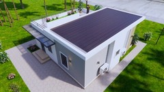 26×25 Feet Small House Design 8×7.5 Meter 2 Bed 1 Bath PDF & A4 Hard Copy