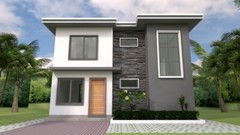 Custom Small House Plan 26×20 Feet 8×6 Meter 3 Beds 2 Baths Hip (A4 Hard Copy)