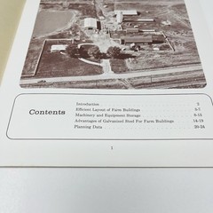 1960 Granite City Steel Farmstead Planning Basic Manual Farm Barn Building Plans