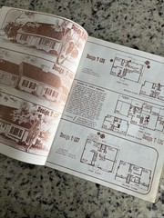 Vintage 1970 Cape Cod Salt Box Garrison Homes Plans Design Catalog Blueprints