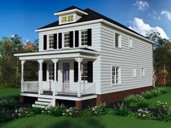 House Plan – 3 BR 2.5 Baths – 1,980 sf.