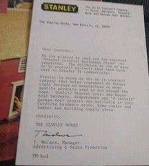 Vintage 1978 Colonial Dollar House Layout Plans By Stanley, “As See On TV”