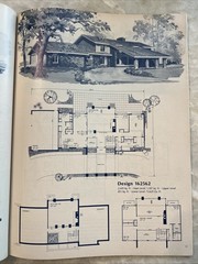 125 Contemporary Home Plans Home Planners, Inc 1982 Vintage