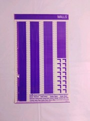 Vintage 1988 Stanley Project Planners Home Designer Kit Layout 1/4 Scale 90-360