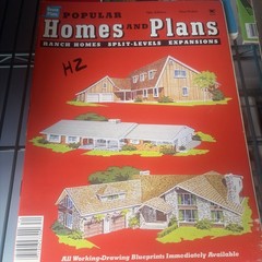 Vintage Home Plans Lot With Blueprints 6 Total