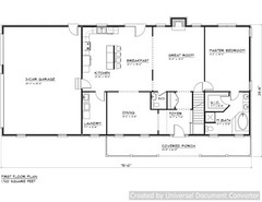 Full Set of two story 4 bedroom house plans 2,944 sq ft