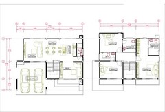 38×30 House Design Plan 11.5×9 Meter with 3 Bedrooms Full PDF (A4 Hard Copy)
