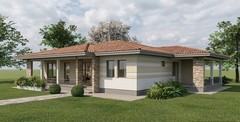 60×40 Modern 4Bedroom 2Bathroom House Plans Blueprints Custom, 270m2-2912sqft