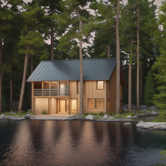 Modern House Plan, American Style House, Barndominium House, Farm House- G118