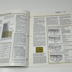 1960’s Western Wood Products Sound Control Design Idea Dealer Brochure