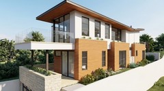 The Vista — Luxury Modern Contemporary Hillside House Plan – Sandbaggy