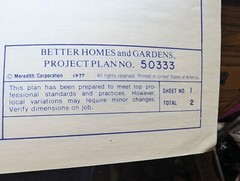 Better Homes & Gardens Wood Plans 1977 BBQ Cooking Center or Folding Cnvas Bench