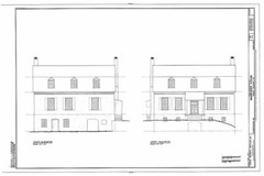 Dutch Colonial stone house, gambrel roof design, PRINTED architectural plans