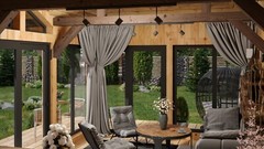 25×18 Backyard Office / Bar / Tiny House Architectural Build Plans PDF Download