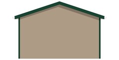Blueprint for 16′ x 24′ – Post Framed Garage/Shop Plans (Pole Barn)