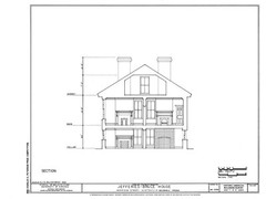 Federal Style Brick Home, southern style house plans, detailed blueprints