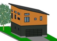 Custom Home House Building Plans 1 bedroom Blueprints 1000 sq ft PDF files
