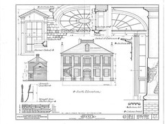 Rosalie, Natchez Southern Style Antebellum Mansion, architectural house plans