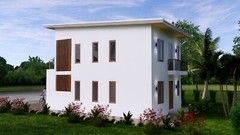 20×30 Duplex House 6×9 Meter 2 Beds 1 Bath Each Floor Shed PDF & A4 Hard Copy