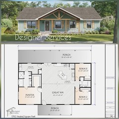 Cedar House Plan 1792 Heated Square Feet