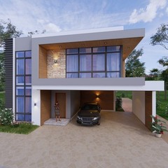 30×49 Feet House Plans 3d 9×15 Meter 5 Bed 4 Bath PDF Plan & A4 Hard Copy