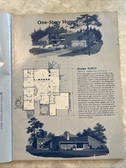 125 Contemporary Home Plans Home Planners, Inc 1982 Vintage