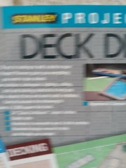 1988 Stanley Deck Designer Project Planner New Opened Complete
