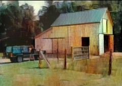 Battenkill Car Barn & Shop with Loft – 3 Complete Sets of Plans (eB-103×3)