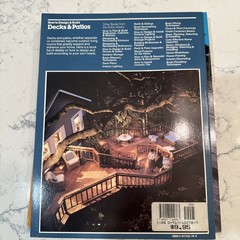 Lot of 5 Vintage DIY Deck Patio Plan Design Build Books 70s -90s Sunset