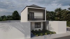 17×33 Feet Small House Plans 5×10 Meters 3 Bed 2 Bath PDF Plan &A4 Hard Copy