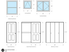 Floor Plans for a 52’x36′ Home, Single Level, 2 Beds, 2.5 Baths