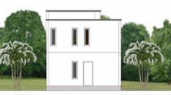Small House Plan 21×25 Feet 6.5×7.5 Meter 2 Beds 2 Bath Flat Roof (A4 Hard Copy)