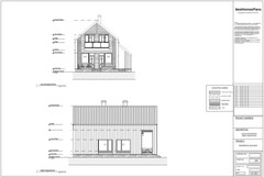 29’x44’ 3 Bed, 3 Bath Premium Barnhouse Architectural Build Plans PDF.