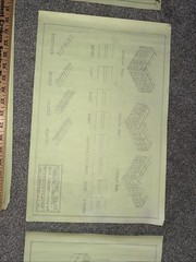 Architectural House Blueprints Plans Mid Century Modern Home 1941 MN 17 Pieces Z