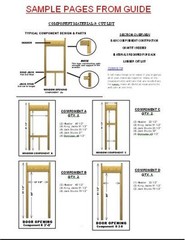 16x24MM Cabin w/Loft Plans Package, Blueprints, Material List & Instruction Guid
