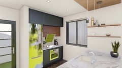 17×33 Feet Small House Plan 5×10 Meters 3 Bed 2 Bath PDF Plan (A4 Hard Copy)