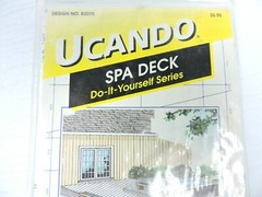 Ucando Spa Deck Do It Yourself Blueprints Designs Instructions B2075 Plans