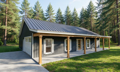 Modern Country Farm House: 1,839 (living) Sqft- 3bed – 2 bath – 2 Car Garage