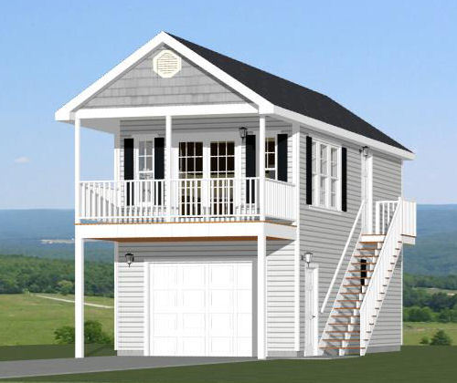 14×32 Tiny House — 567 sq ft — PDF FloorPlan — Model 6H