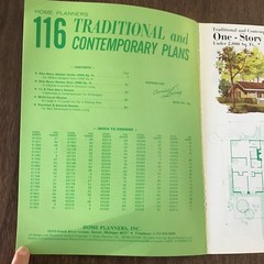 Vtg 1978 Contemporary & Traditional Home House Plans Floor Plans Modern MCM Book