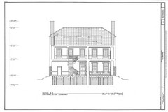 Kenmore Plantation, traditional colonial house, 4+ bedrooms, printed home plans