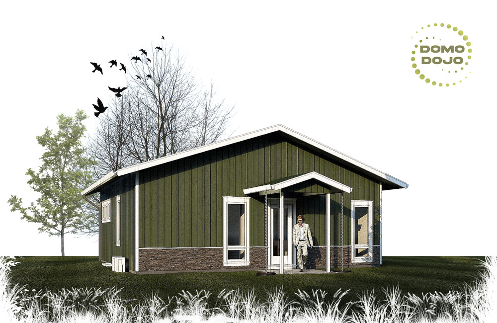 Country Cottage ADU Plans – PDF Downloadable Blueprint