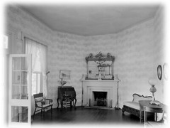 Poplar Forest by Thomas Jefferson, octagon Colonial country house detailed plans