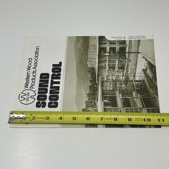 1960’s Western Wood Products Sound Control Design Idea Dealer Brochure
