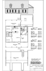 Blanche_1415G-5, all brick, 3 bed / 2 bath , 2 car garage, future upstairs, PDF