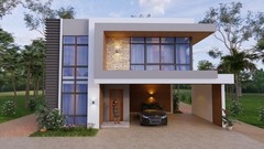 30×49 Feet House Plans 3d 9×15 Meter 5 Bed 4 Bath PDF Plan & A4 Hard Copy