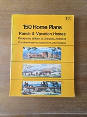 150 Home Plans Book 1981 With Great MCM Home Designs By William Chirgotis